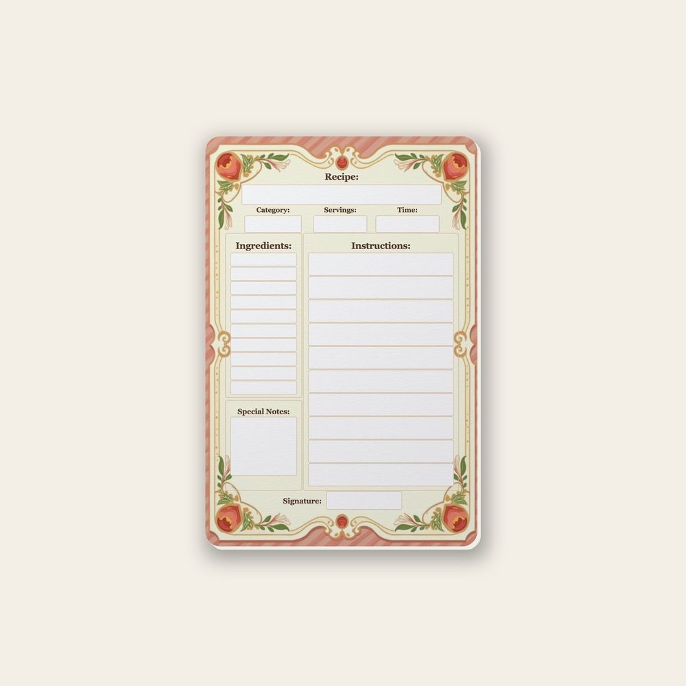 wakwanza recipe-card design